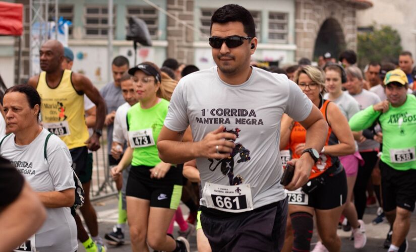 A 3ª Corrida Pantera Negra pela Igualdade Racial ocorre neste domingo (14) em Santos