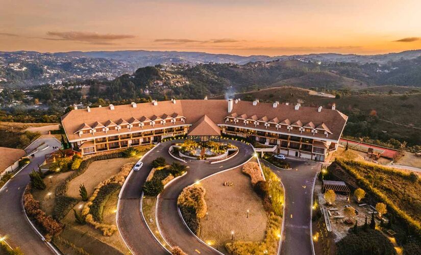 Inverno pode ser a oportunidade perfeita para desfrutar de hospedagens charmosas e aconchegantes. Na foto, o hotel Bendito Cacao em Campos do Jordão