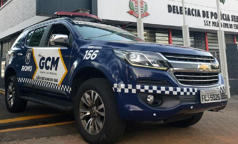 Viatura da GCM de São Caetano do Sul, no ABC Paulista