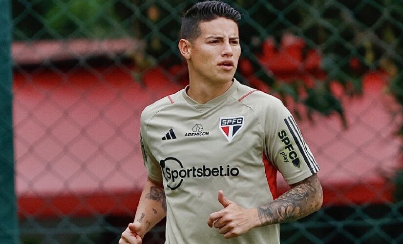 James treinou no São Paulo e brilhou em campo pela Colômbia na Copa América