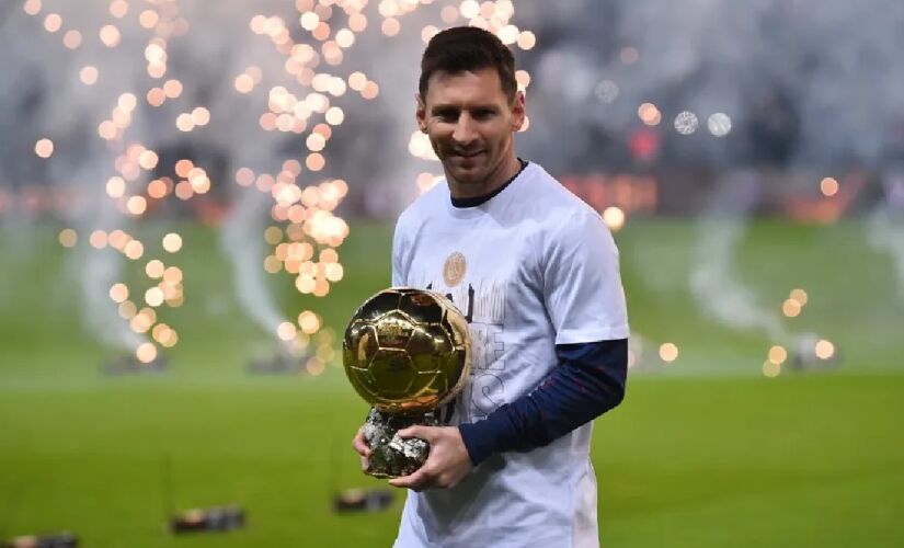 Lionel Messi é o maior vencedor da Bola de Ouro, com oito prêmios