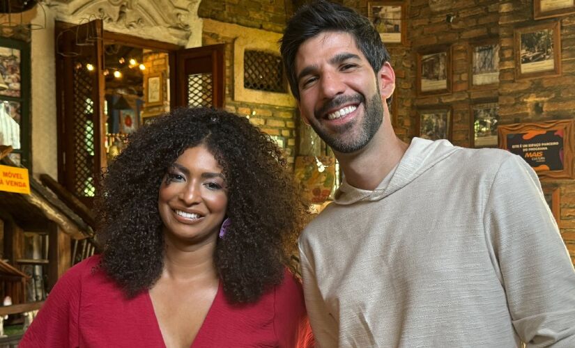 Mariana Aldano e Filipe Gonçalvez apresentam o 'Mistura Paulista', da TV Globo