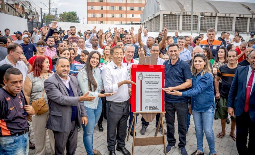 Prefeitura de Taboão da Serra, na região sudoeste da Grande São Paulo, inaugurou o Parque da Família no Parque São Joaquim