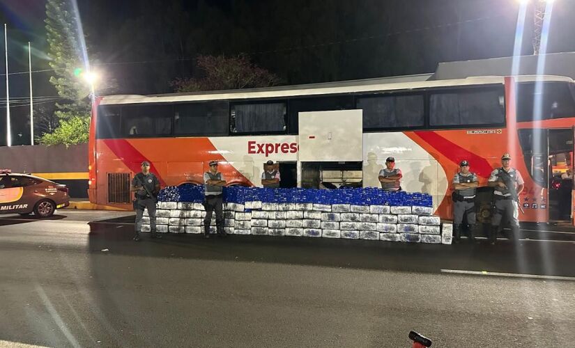 Policiais rodoviários apreenderam 1,5 toneladas de maconha na Rodovia Raposo Tavares