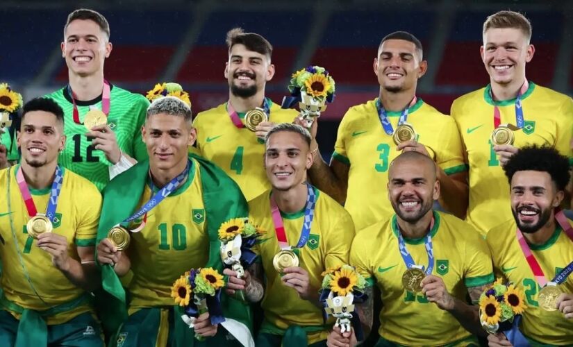 Seleção masculina de futebol se tornou bicampeã olímpica nos Jogos de Tóquio