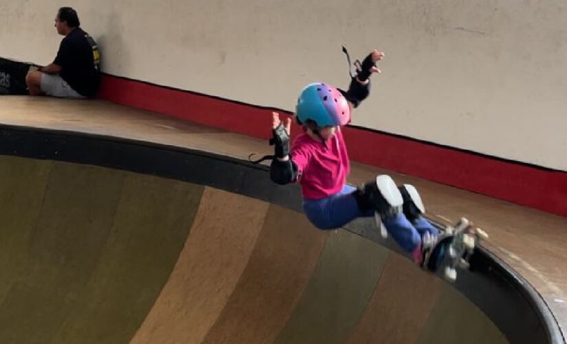 Scarlett Vilalva, 8 anos, venceu mais uma etapa do Circuito Paulista de Skate Park 2024