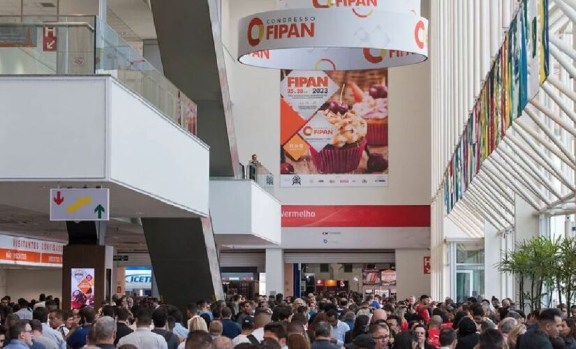 Visitantes na Feira Internacional de Panificação, Confeitaria e Food Business