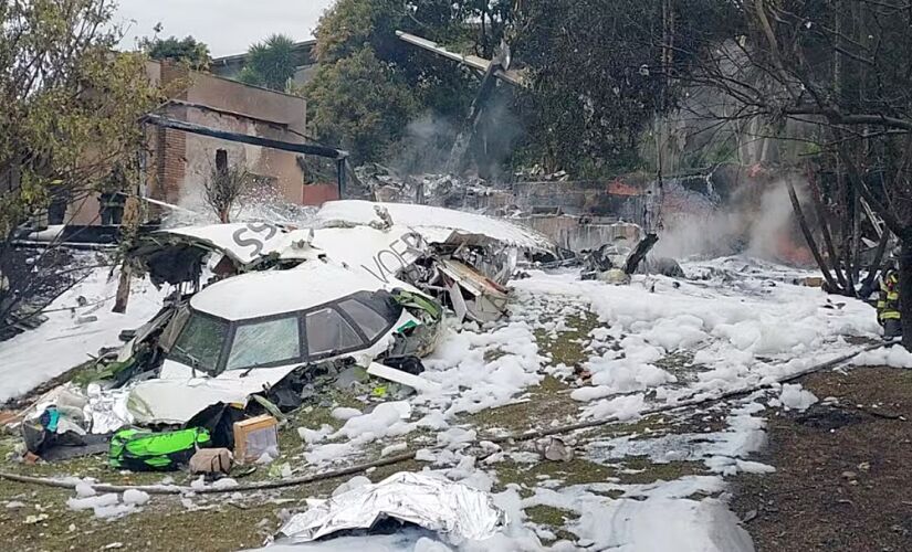 Como ficou o acidente de avião em Vinhedo 