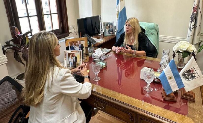 Amanda Vettorazzo se reuniu com líder de entidade 'liberal-conservadora' em Buenos Aires