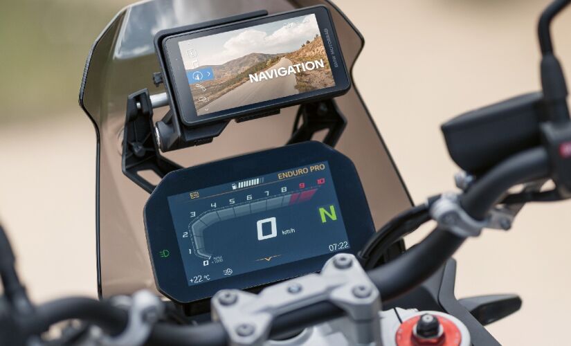 Novo sistema BMW Motorrad ConnectedRide Navigator