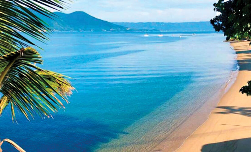 Itaguçu, em Ilhabela é uma das praias classificadas como impróprias para banho