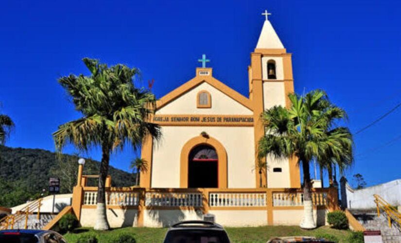 Igreja Senhor Bom Jesus de Paranapiacaba, no ABC Paulista, na Grande São Paulo