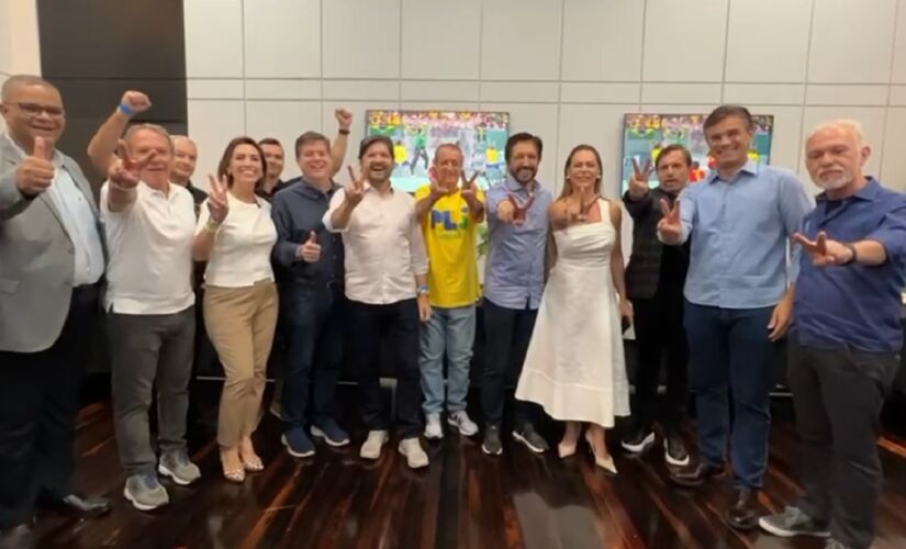 Ricardo Nunes se reuniu com uma série de líderes de partidos políticos de todo o Estado