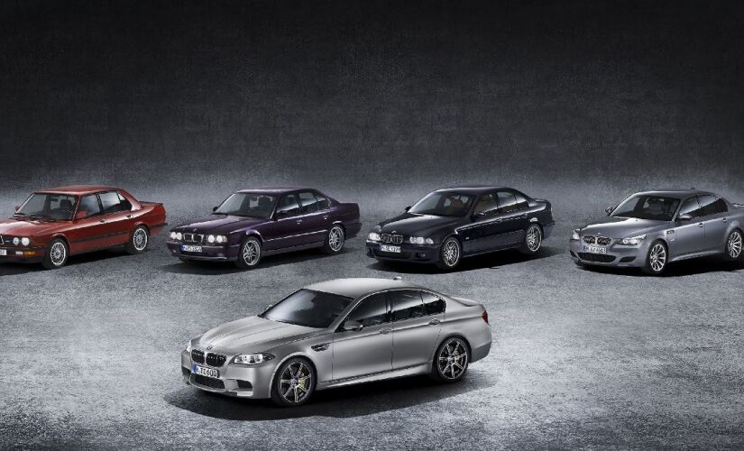 40 anos do BMW M5 tem lançamento de sedã