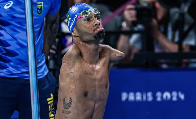 Gabriel Araujo conquista sua quarta medalha paralímpica e a primeira do Brasil nas Paralimpíadas de Paris 2024