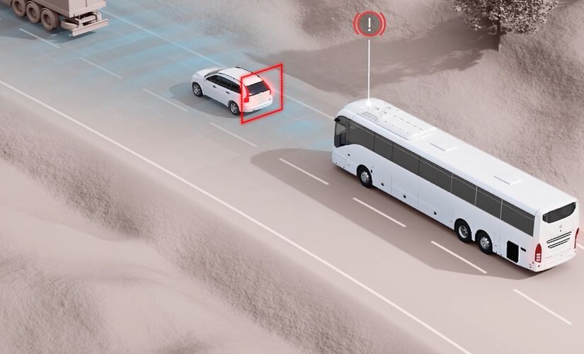 Novidades da Volvo no Sistema de Segurança Ativa (SSA) de seus ônibus