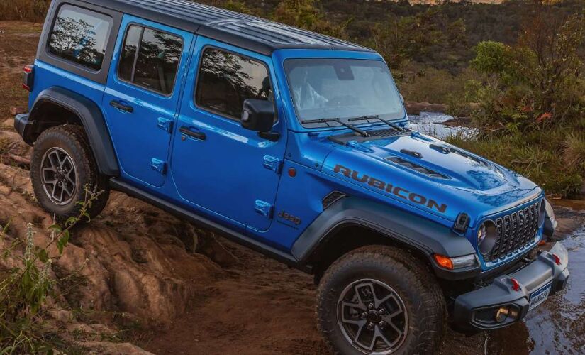 O Wrangler Rubicom é equipado com o motor Hurricane 