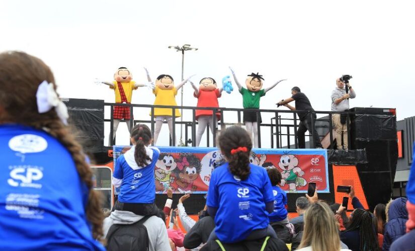 Os personagens da Turma da Mônica marcarão presença na corrida