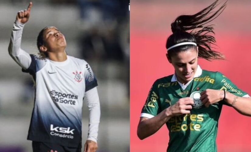 Palmeiras e Corinthians se enfrenta, neste domingo, pelas semifinais do Brasileirão Feminino A1