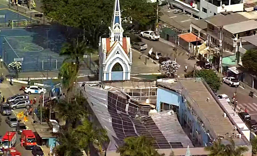 A igreja fica na zona norte de Recife, capital de Pernambuco