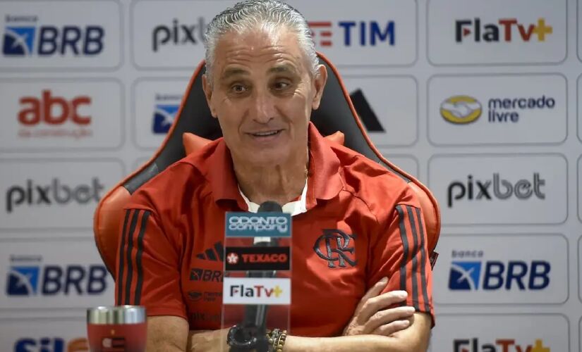 O técnico Tite, atualmente no Flamengo, transformou em rotina aproveitar as coletivas pós-jogos para reclamar do calendário brasileiro