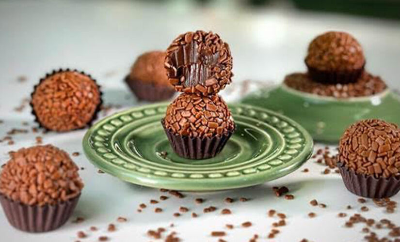 O brigadeiro foi inventado por Heloisa Nabuco de Oliveira, em 1946. Na foto, brigadeiros da doceria Flakes