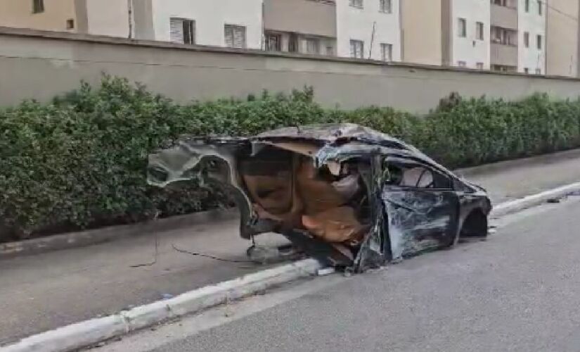 Motorista confirmou estar com o carro em alta velocidade, segundo a polícia