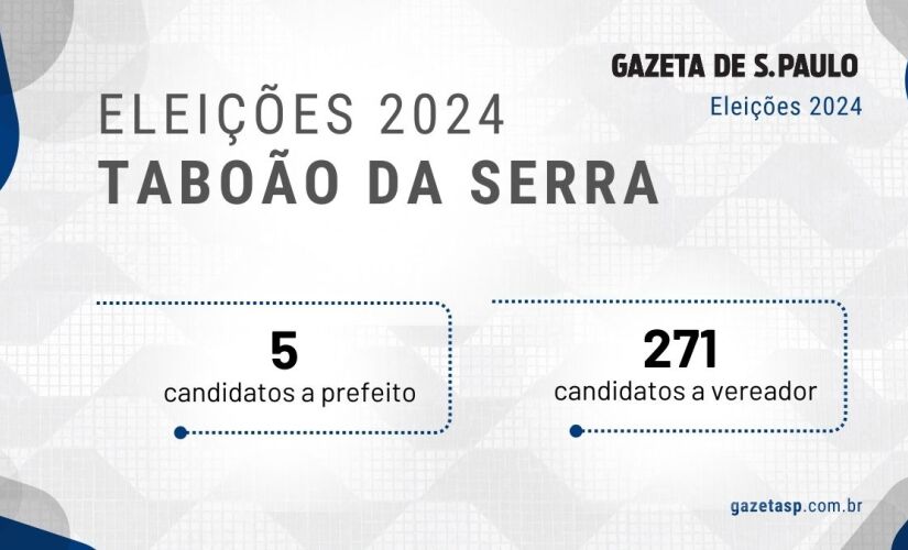 Os vereadores eleitos ocuparão a Câmara Municipal de Taboão da Serra pelos próximos quatro anos