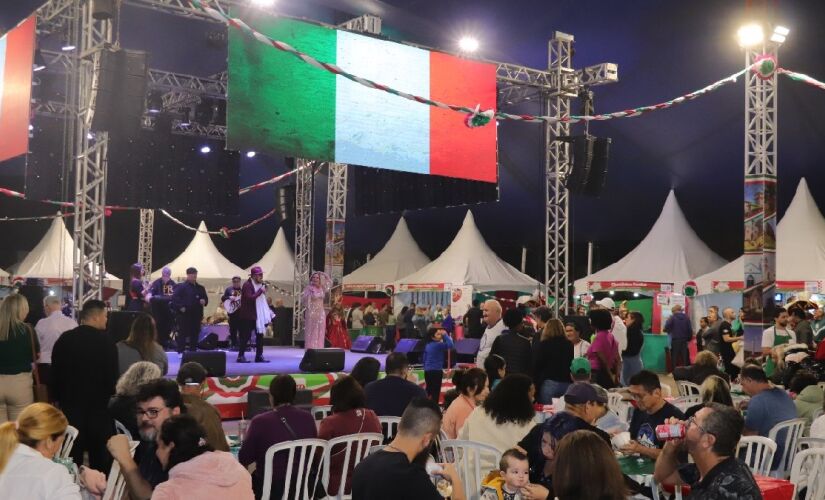 Festa italiana gratuita começa neste sábado (21/9) e vai até o domingo (29/9)