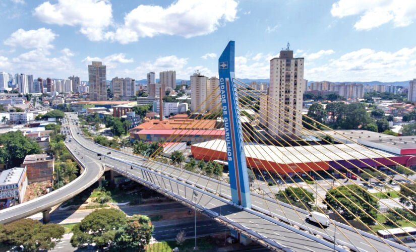 O Aeroporto de Guarulhos é um dos principais pontos da cidade