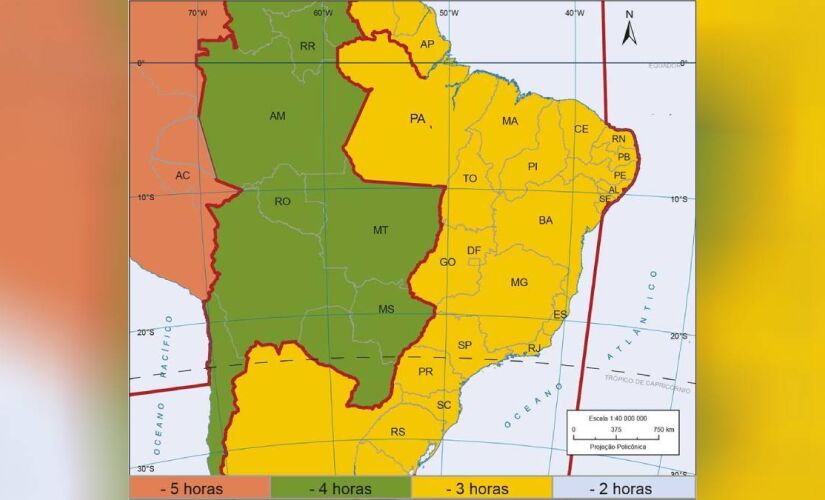 Entenda quais são os fusos em vigor no País e como saber os horários em outros estados