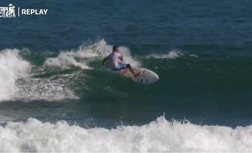 Surfista passou para a última etapa do Triplice Coroa - Circuito Sebastianense de Surf