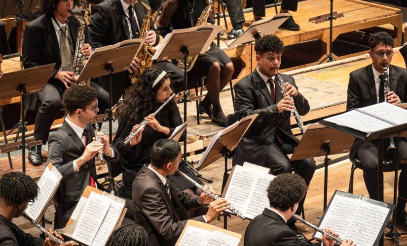 Ensaio é oportunidade de vivenciar qualidade musical em ambiente acessível