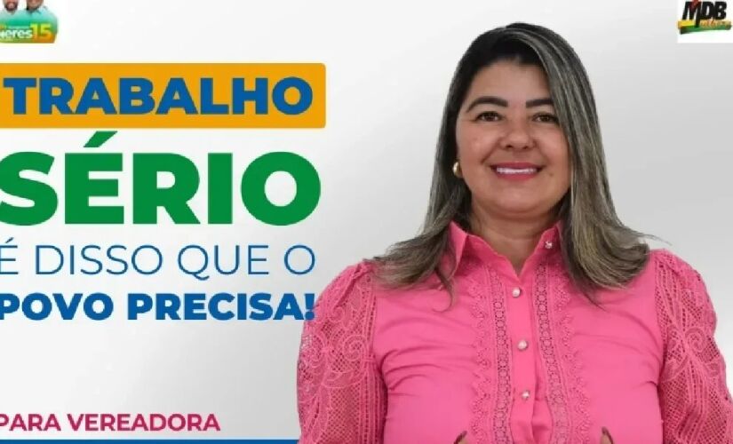 A candidata Simone Arruda foi sequestrada neste sábado; ela passa bem