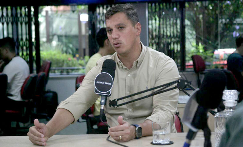 Daniel Bogalho esteve na sede da Gazeta, em Moema, para participar de sabatina no ano passado
