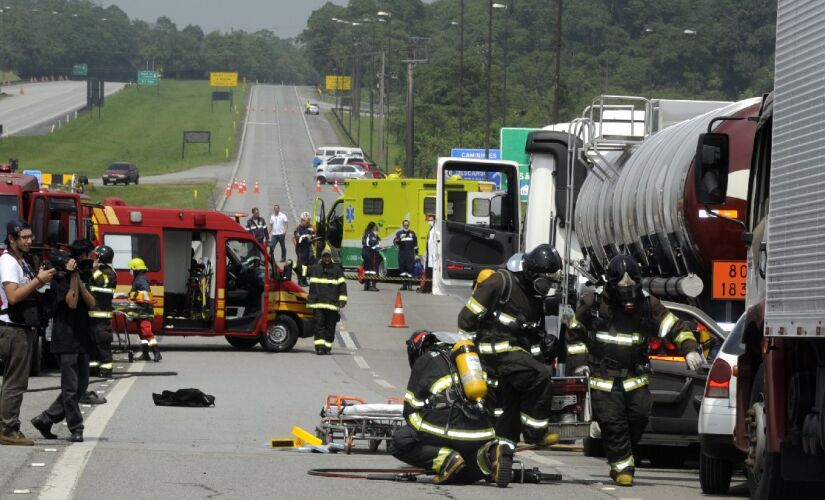 Ação ocorreu na manhã desta quinta-feira (17/10) na rodovia Anchieta, na altura de São Bernardo do Campo, no ABC Paulista