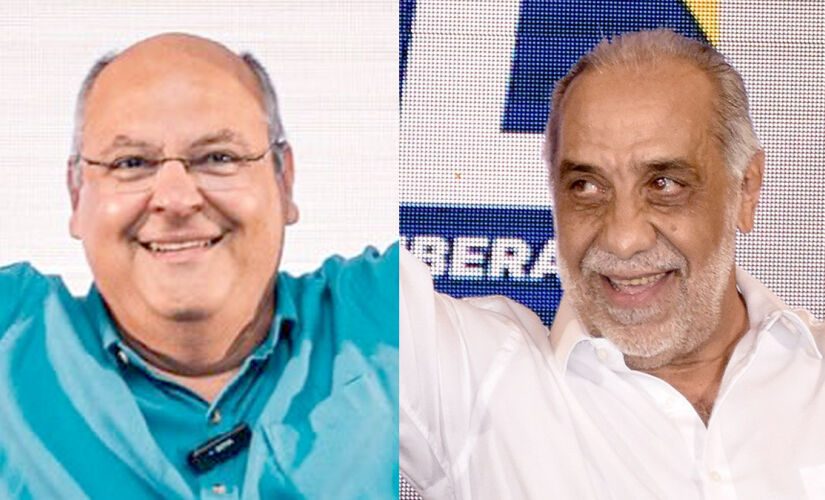 Candidatos a prefeito de Franca Alexandre Ferreita e João Rocha Franca 