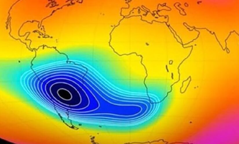 A Anomalia Magnética do Atlântico Sul (Amas) intriga cientistas e moradores