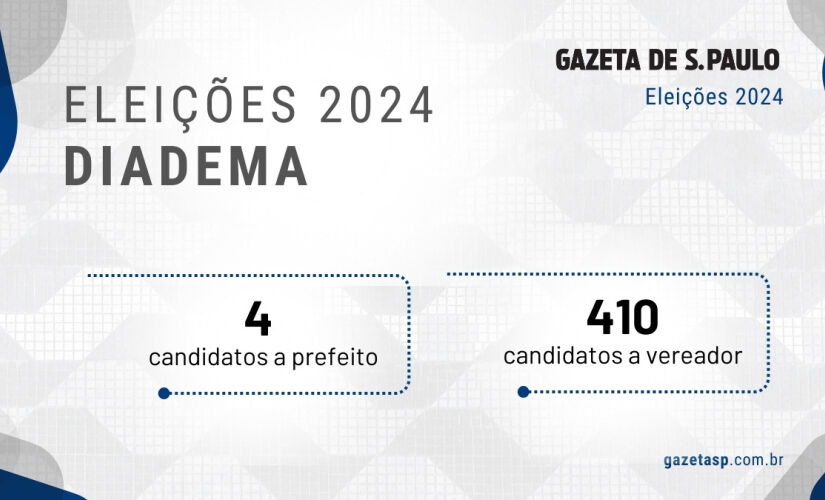 Candidatos a prefeito e a vereador em Diadema