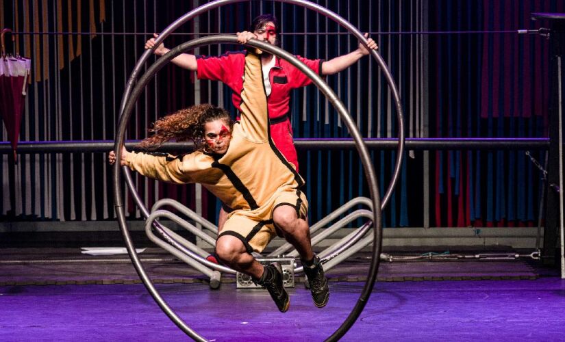 Circo Teatro Palombar faz apresentações gratuitas de um espetáculo sobre a Cidade Tiradentes