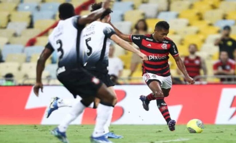 Gol do Flamengo foi feito por Alex Sandro