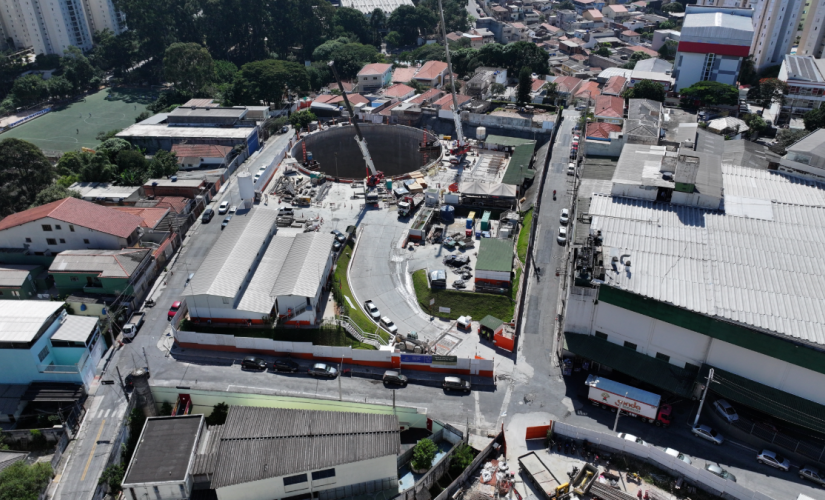 Construção da linha 6 do Metrô de São Paulo