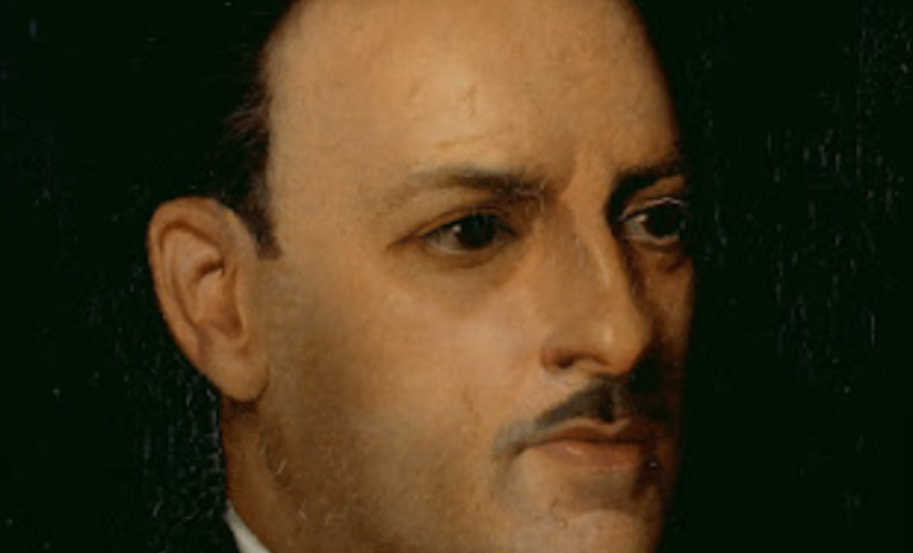 Retrato de Fábio Prado, pintado por Cândido Portinari