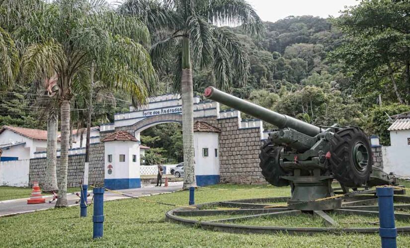 Forte dos Andradas pode ser visitado gratuitamente mediante agendamento e aprovação