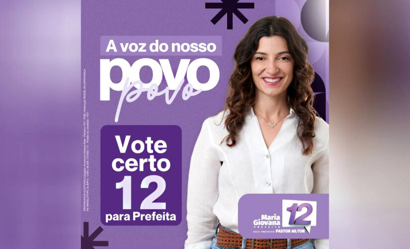 Maria Giovana candidata à prefeita de Americana