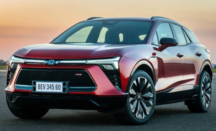 Modelo de automóvel 'Chevrolet Blazer EV', 100% elétrico, é um dos destaques do programa de assinatura