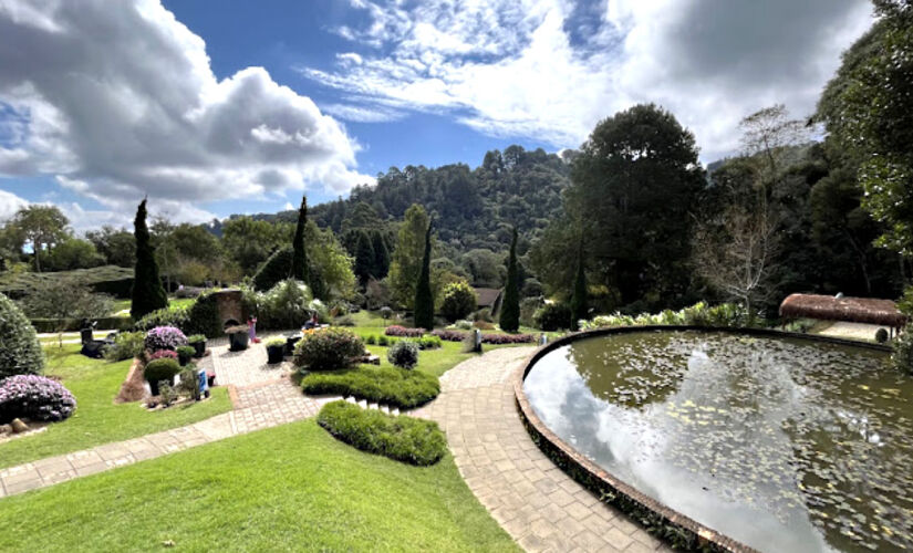 Parque Amantikir é uma das principais atrações de Campos do Jordão