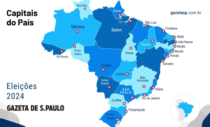 Prefeitos eleitos nas capitais do País 