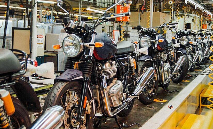 Brasil produz mais de 1 milhão de motos de janeiro a setembro