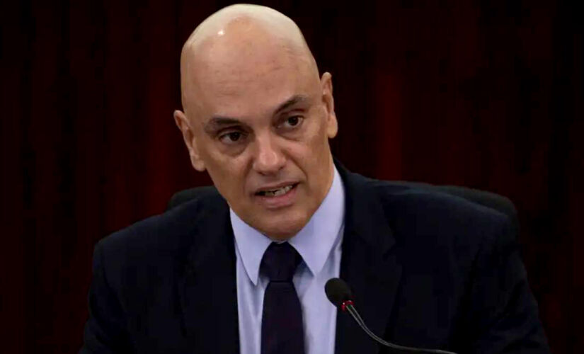 Conta no X do ministro Alexandre de Moraes foi criada em agosto de 2017